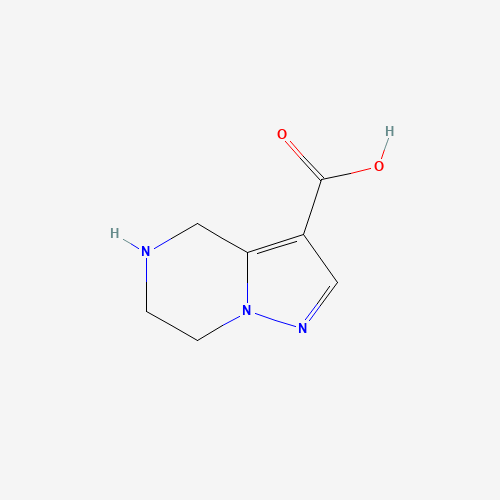 4,5,6,7-tetrahydropyrazolo[1,5-a]pyrazine-3-carboxylic acid (CAS: 1240482-96-5) - Related Chemical Product