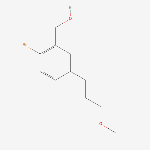 [2-bromo-5-(3-methoxypropyl)phenyl]methanol (CAS: 1247088-93-2) - Related Chemical Product