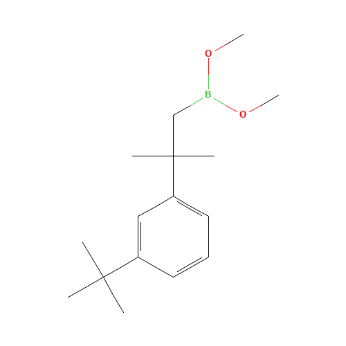 [2-(3-tert-butylphenyl)-2-methylpropyl]-dimethoxyborane (CAS: 1240725-35-2) - Related Chemical Product