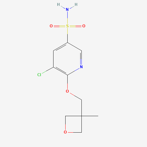 5-chloro-6-[(3-methyloxetan-3-yl)methoxy]pyridine-3-sulfonamide (CAS: 1257048-66-0) - Related Chemical Product