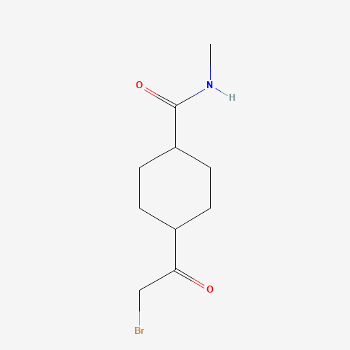 4-(2-bromoacetyl)-N-methylcyclohexane-1-carboxamide (CAS: 1421922-92-0) - Related Chemical Product