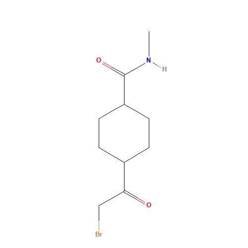 4-(2-bromoacetyl)-N-methylcyclohexane-1-carboxamide (CAS: 1421922-92-0) - Related Chemical Product
