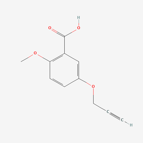 2-methoxy-5-prop-2-ynoxybenzoic acid (CAS: 85608-01-1) - Related Chemical Product