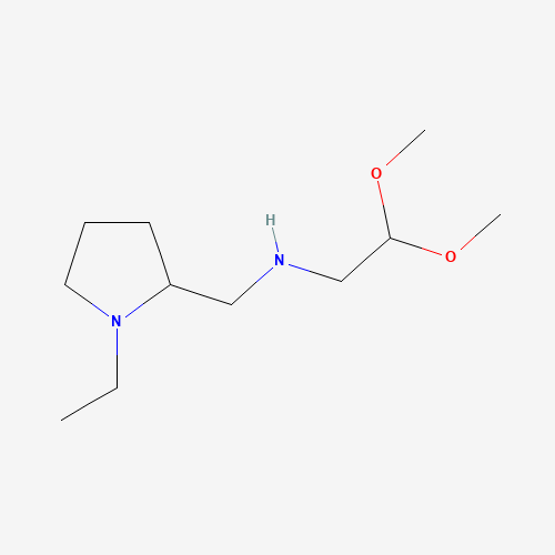 N-[(1-ethylpyrrolidin-2-yl)methyl]-2,2-dimethoxyethanamine (CAS: 1300115-05-2) - Related Chemical Product
