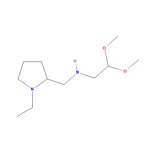 N-[(1-ethylpyrrolidin-2-yl)methyl]-2,2-dimethoxyethanamine (CAS: 1300115-05-2) - Related Chemical Product