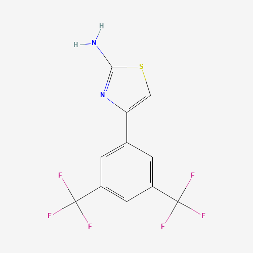 4-[3,5-bis(trifluoromethyl)phenyl]-1,3-thiazol-2-amine (CAS: 284665-40-3) - Related Chemical Product