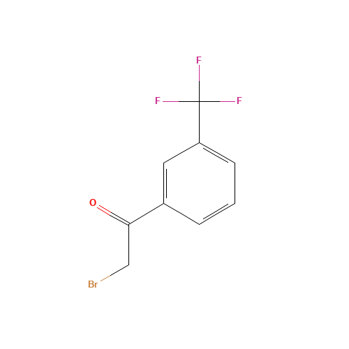 2-bromo-1-[3-(trifluoromethyl)phenyl]ethanone (CAS: 2003-10-3) - Related Chemical Product