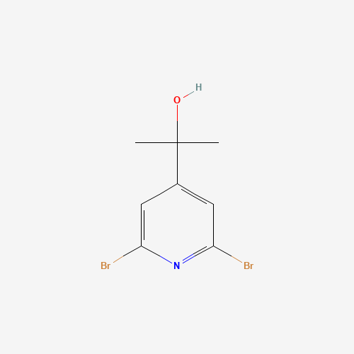 2-(2,6-dibromopyridin-4-yl)propan-2-ol (CAS: 1411772-34-3) - Related Chemical Product