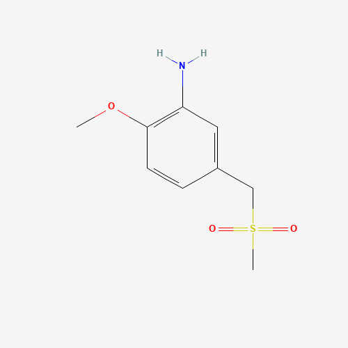 2-methoxy-5-(methylsulfonylmethyl)aniline (CAS: 1116229-63-0) - Related Chemical Product
