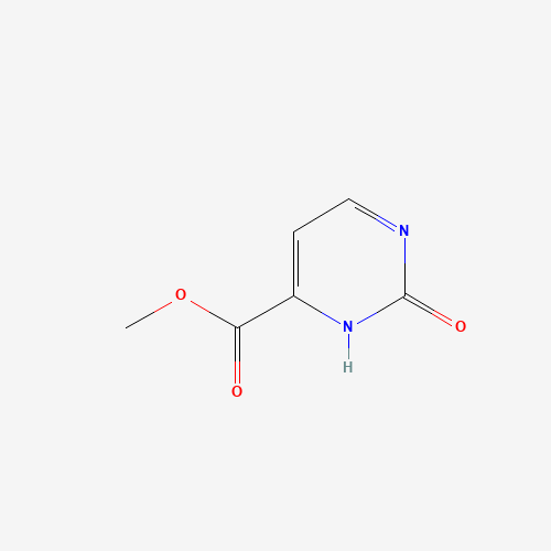 methyl 2-oxo-1H-pyrimidine-6-carboxylate (CAS: 950514-14-4) - Chemical Structure and Molecular Formula 
