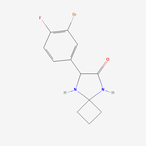 6-(3-bromo-4-fluorophenyl)-5,8-diazaspiro[3.4]octan-7-one (CAS: 1272755-88-0) - Related Chemical Product