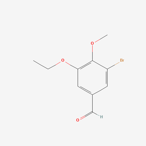 3-bromo-5-ethoxy-4-methoxybenzaldehyde (CAS: 81805-97-2) - Related Chemical Product