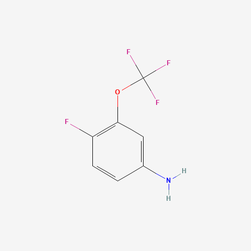 4-fluoro-3-(trifluoromethoxy)aniline (CAS: 113421-98-0) - Related Chemical Product
