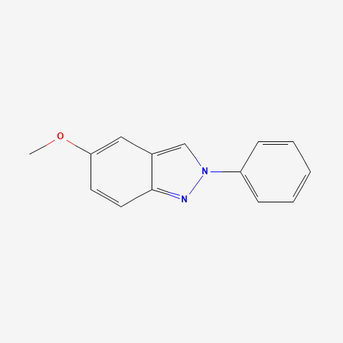 5-methoxy-2-phenylindazole (CAS: 120455-03-0) - Chemical Structure and Molecular Formula 