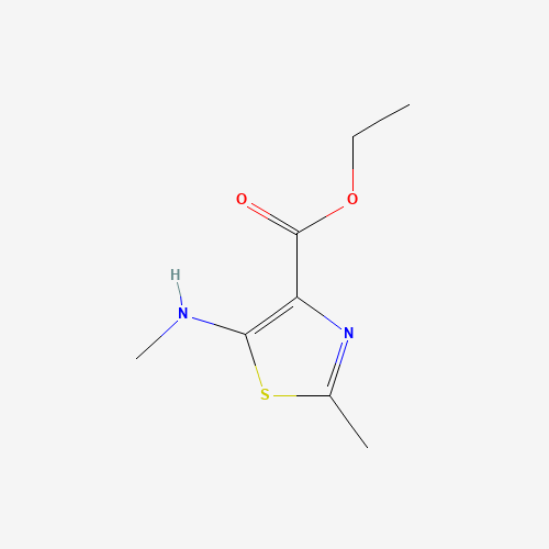 ethyl 2-methyl-5-(methylamino)-1,3-thiazole-4-carboxylate (CAS: 128242-99-9) - Related Chemical Product
