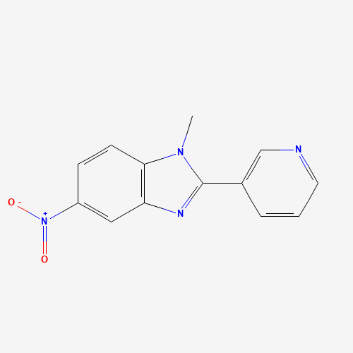 1-methyl-5-nitro-2-pyridin-3-ylbenzimidazole (CAS: 548739-21-5) - Related Chemical Product
