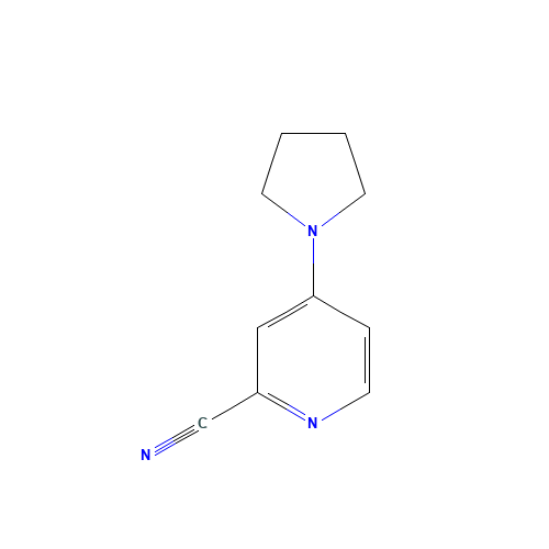 4-pyrrolidin-1-ylpyridine-2-carbonitrile (CAS: 127680-86-8) - Related Chemical Product