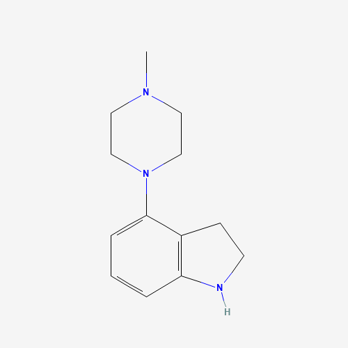 4-(4-methylpiperazin-1-yl)-2,3-dihydro-1H-indole (CAS: 1383974-41-1) - Related Chemical Product