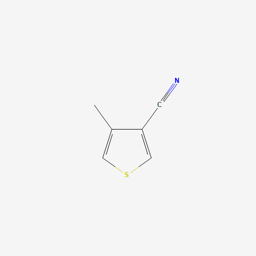 4-methylthiophene-3-carbonitrile (CAS: 73229-39-7) - Chemical Structure and Molecular Formula 