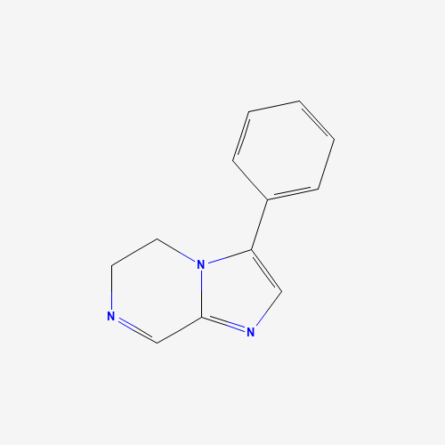 3-phenyl-5,6-dihydroimidazo[1,2-a]pyrazine (CAS: 1430218-37-3) - Chemical Structure and Molecular Formula 