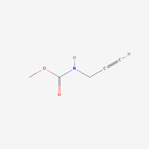 methyl N-prop-2-ynylcarbamate (CAS: 139372-09-1) - Chemical Structure and Molecular Formula 