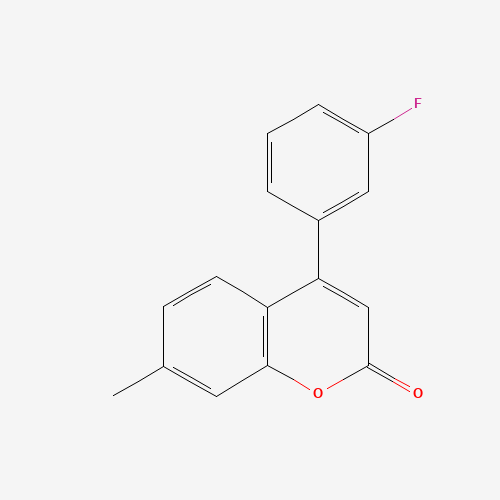 4-(3-fluorophenyl)-7-methylchromen-2-one (CAS: 1044277-06-6) - Related Chemical Product