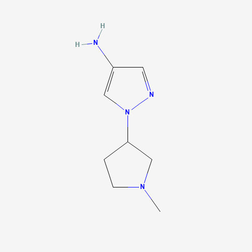 1-(1-methylpyrrolidin-3-yl)pyrazol-4-amine (CAS: 1356953-69-9) - Related Chemical Product