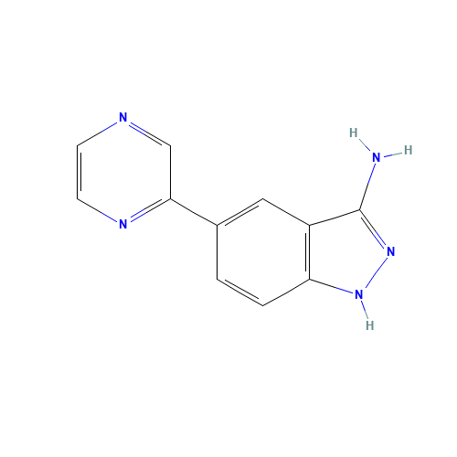 5-pyrazin-2-yl-1H-indazol-3-amine (CAS: 1093305-30-6) - Related Chemical Product