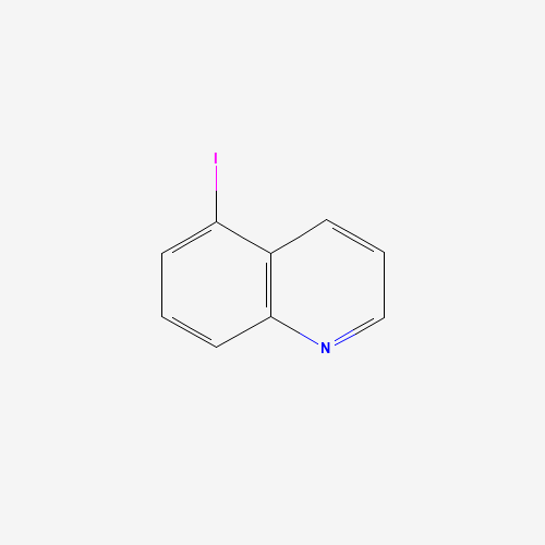5-iodoquinoline (CAS: 1006-50-4) - Chemical Structure and Molecular Formula 
