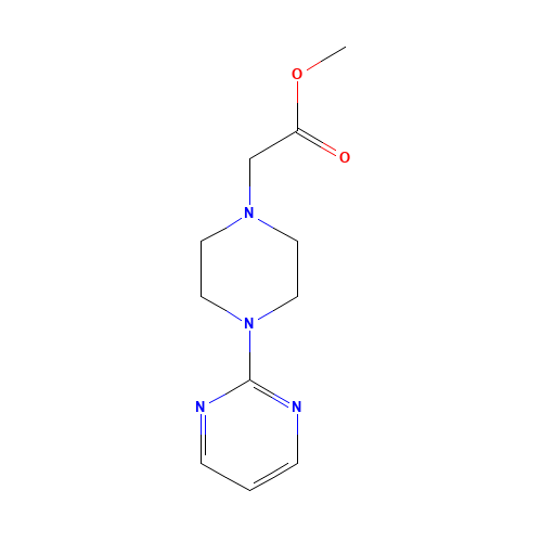 methyl 2-(4-pyrimidin-2-ylpiperazin-1-yl)acetate (CAS: 896213-29-9) - Related Chemical Product