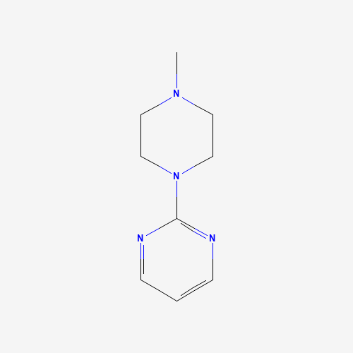 2-(4-methylpiperazin-1-yl)pyrimidine (CAS: 145208-86-2) - Chemical Structure and Molecular Formula 