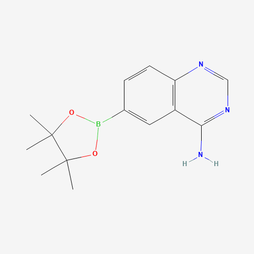 6-(4,4,5,5-tetramethyl-1,3,2-dioxaborolan-2-yl)quinazolin-4-amine (CAS: 1289191-27-0) - Related Chemical Product