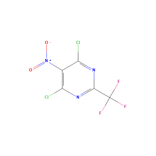 4,6-dichloro-5-nitro-2-(trifluoromethyl)pyrimidine (CAS: 715-46-8) - Related Chemical Product