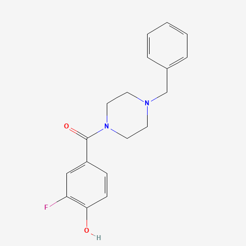(4-benzylpiperazin-1-yl)-(3-fluoro-4-hydroxyphenyl)methanone (CAS: 960298-91-3) - Related Chemical Product