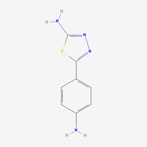 5-(4-aminophenyl)-1,3,4-thiadiazol-2-amine (CAS: 51659-90-6) - Related Chemical Product