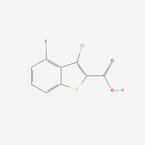 3-chloro-4-fluoro-1-benzothiophene-2-carboxylic acid (CAS: 588676-90-8) - Related Chemical Product