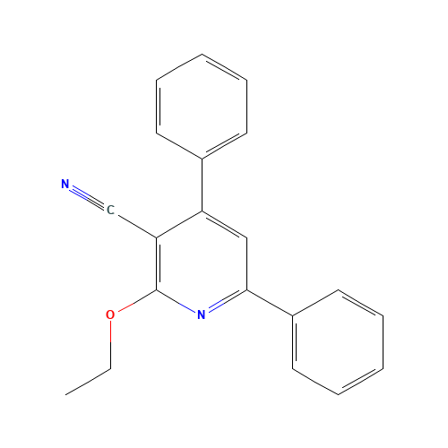 2-ethoxy-4,6-diphenylpyridine-3-carbonitrile (CAS: 60847-65-6) - Related Chemical Product