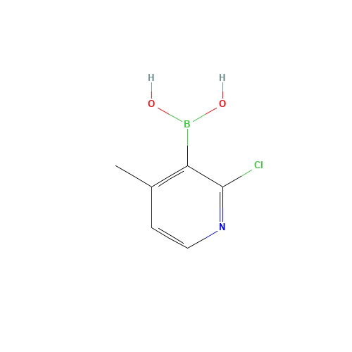 (2-chloro-4-methylpyridin-3-yl)boronic acid (CAS: 1029654-29-2) - Related Chemical Product