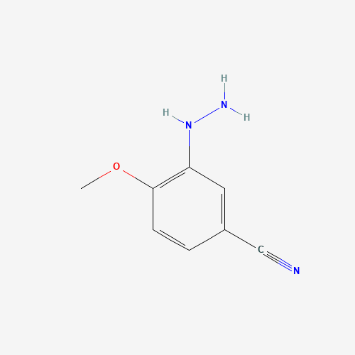 3-hydrazinyl-4-methoxybenzonitrile (CAS: 1388036-46-1) - Related Chemical Product