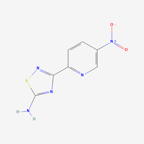 3-(5-nitropyridin-2-yl)-1,2,4-thiadiazol-5-amine (CAS: 1179360-99-6) - Related Chemical Product
