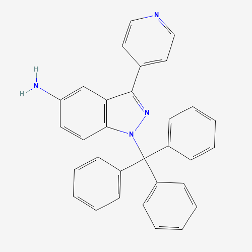3-pyridin-4-yl-1-tritylindazol-5-amine (CAS: 1192873-43-0) - Related Chemical Product