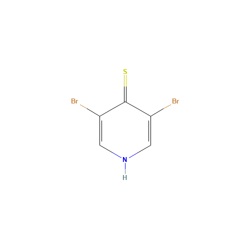3,5-dibromo-1H-pyridine-4-thione (CAS: 63905-95-3) - Related Chemical Product