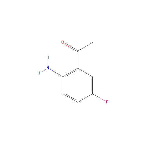 1-(2-amino-5-fluorophenyl)ethanone (CAS: 2343-25-1) - Chemical Structure and Molecular Formula 