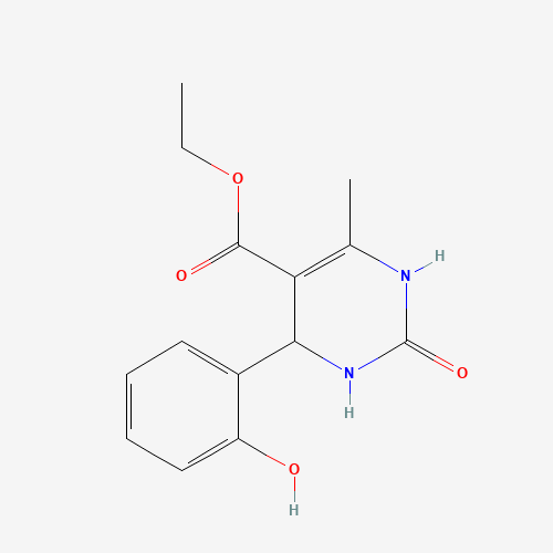 ethyl 4-(2-hydroxyphenyl)-6-methyl-2-oxo-3,4-dihydro-1H-pyrimidine-5-carboxylate (CAS: 5948-68-5) - Related Chemical Product