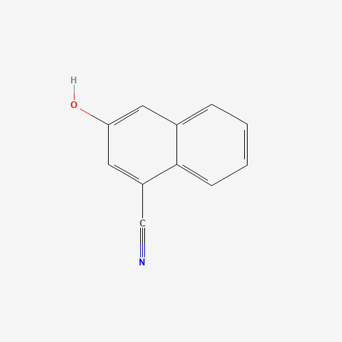 3-hydroxynaphthalene-1-carbonitrile (CAS: 91059-46-0) - Related Chemical Product
