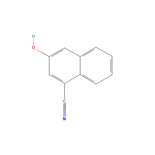3-hydroxynaphthalene-1-carbonitrile (CAS: 91059-46-0) - Related Chemical Product