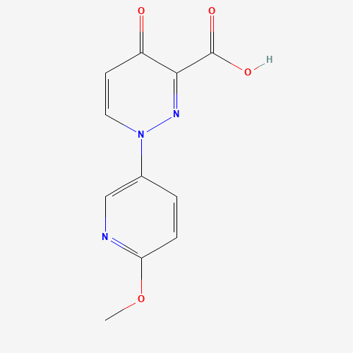 1-(6-methoxypyridin-3-yl)-4-oxopyridazine-3-carboxylic acid (CAS: 1314396-62-7) - Related Chemical Product