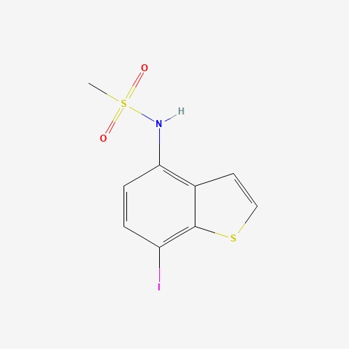 N-(7-iodo-1-benzothiophen-4-yl)methanesulfonamide (CAS: 1428882-22-7) - Related Chemical Product