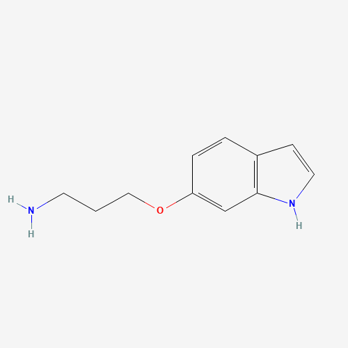 3-(1H-indol-6-yloxy)propan-1-amine (CAS: 354822-78-9) - Related Chemical Product