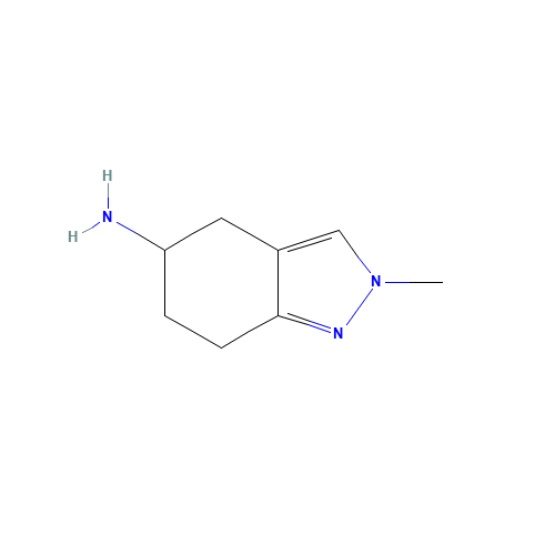 2-methyl-4,5,6,7-tetrahydroindazol-5-amine (CAS: 612820-69-6) - Related Chemical Product